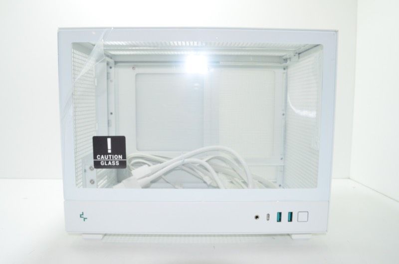 送料無料】 ディープクール DeepCool CH160 WH Mini-ITXケース