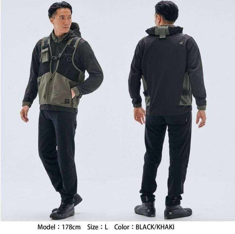 BLACK|KHAKI