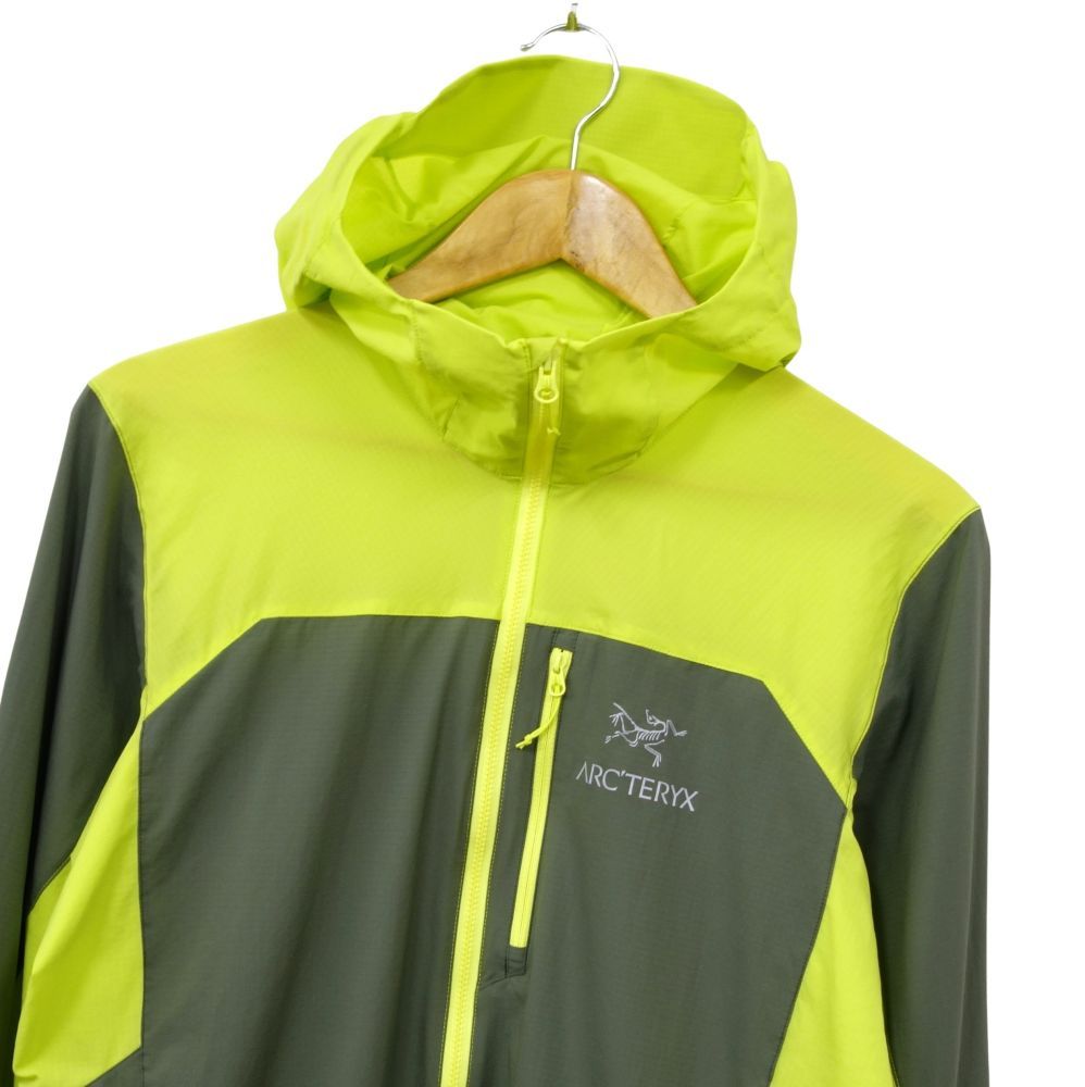 アークテリクス　スコーミッシュフーディ　イエロー　メンズM ARC'TERYX アークテリクス SQUAMISH HOODY スコーミッシュ フーディー