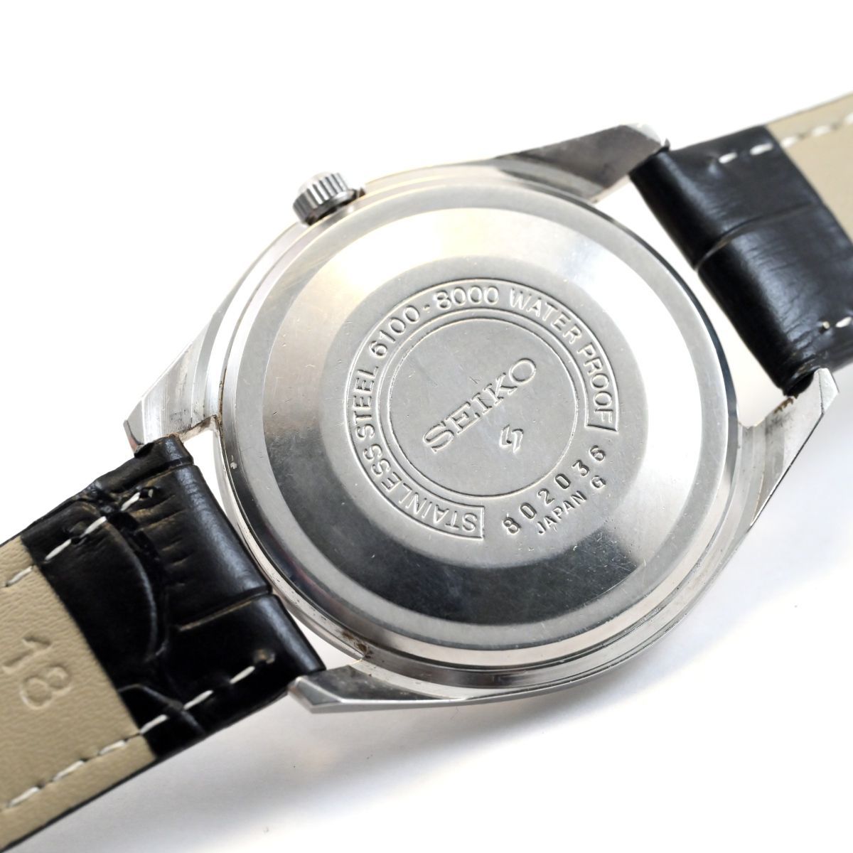 SEIKO スカイライナー 6100-8000 21石 手巻 1960年代 セイコー スカイライナー 6100-8000 ノンデイト 21石 手巻 OH済