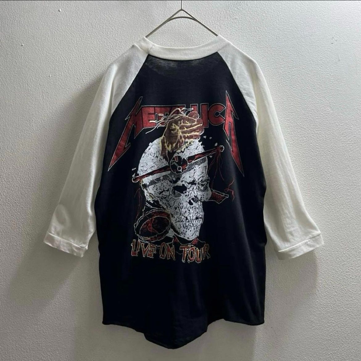 USA ヴィンテージ バンドT パキ綿 バンT メタリカ チビT ミニt 70 s