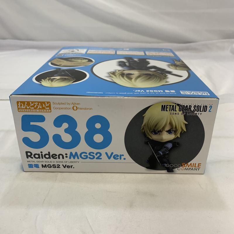 中古】S未開封)GOOD SMILE COMPANY ねんどろいど 538 雷電 MGS2