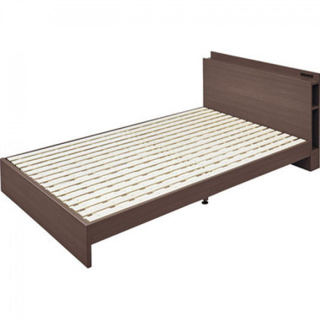 東谷 Azumaya セミダブルベッド ブラウン B-81SD-BR 新生活 おしゃれ 模様替え 映え