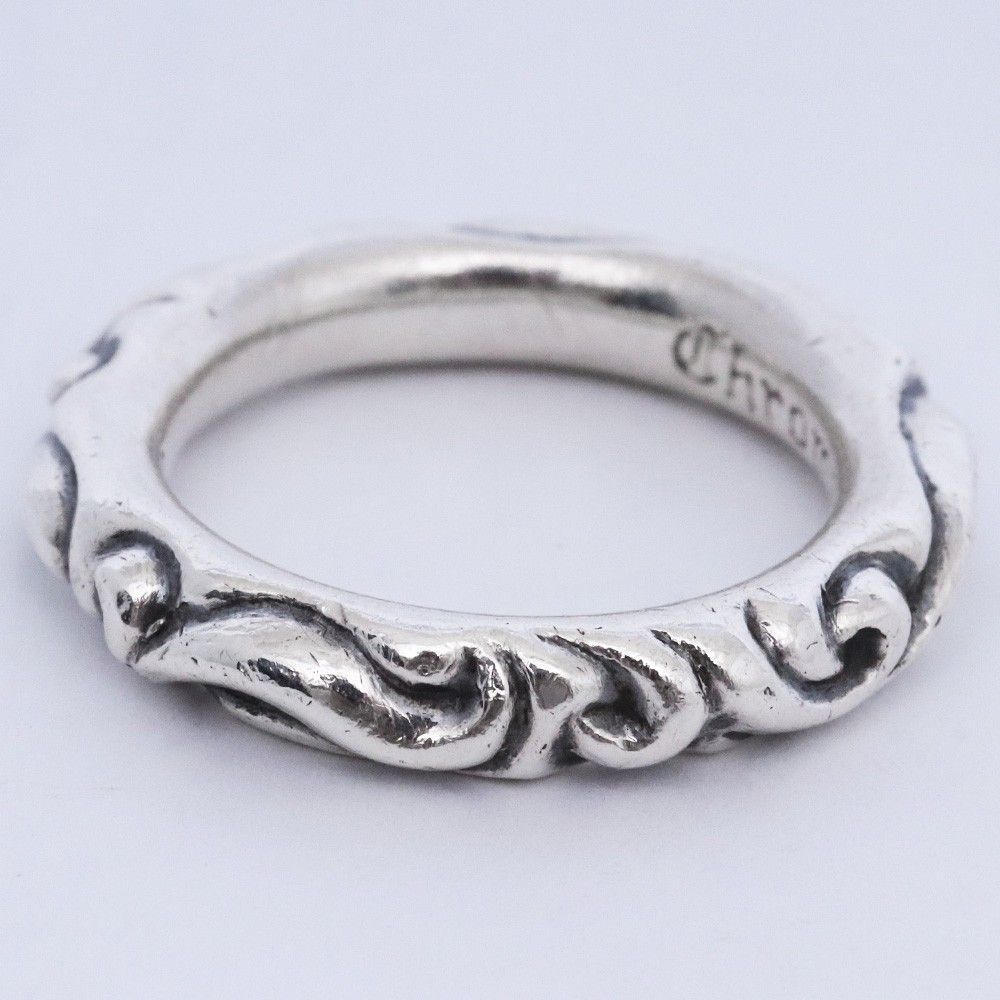 CHROME HEARTS スクロールバンドリング　21号 楽天市場】【中古】 CHROME HEARTS クロムハーツ スクロール