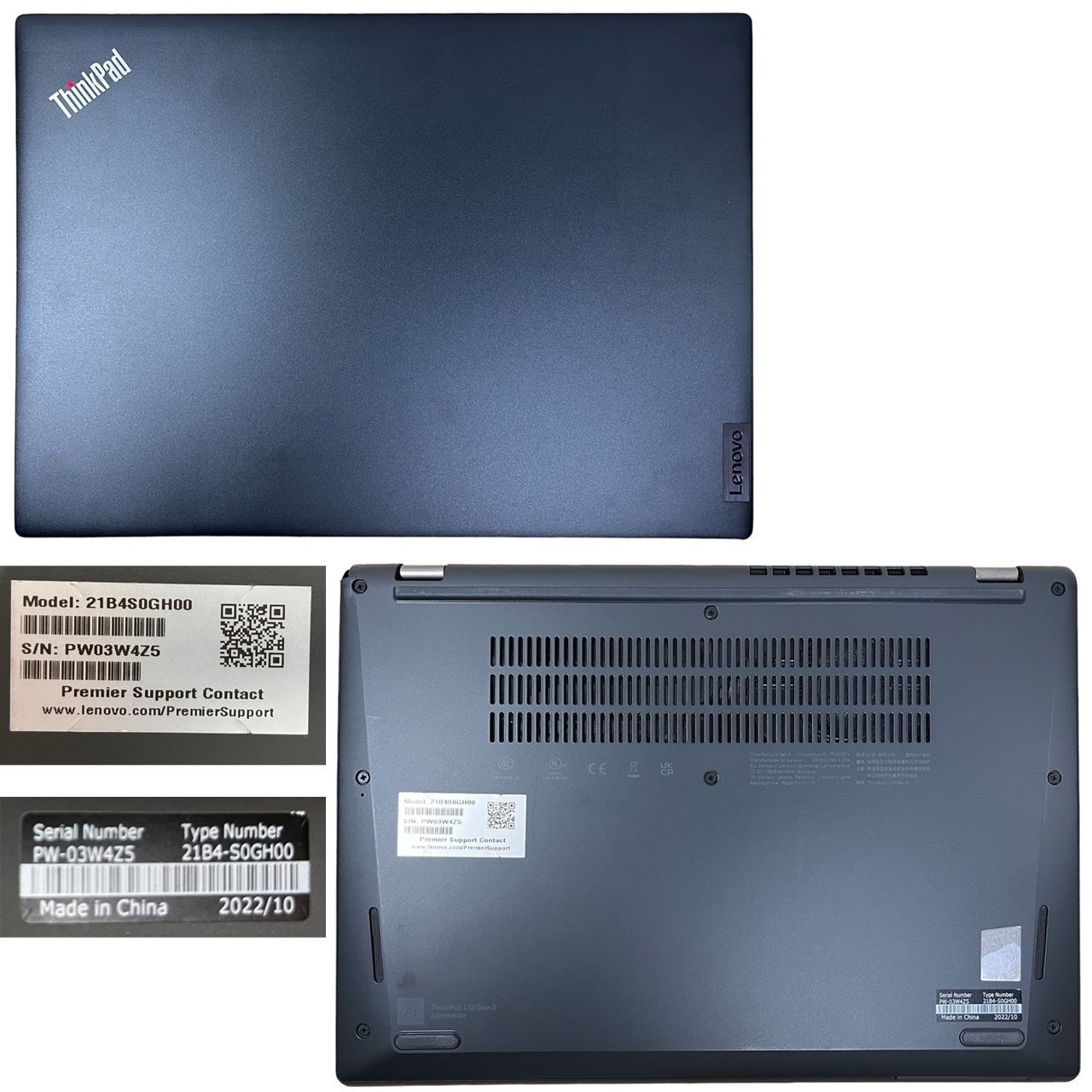 2022年モデル】Lenovo レノボ ThinkPad L13 Gen3 第12世代Core i5-1235U メモリ16GB  SSD256GB(NVMe) FHD13.3インチ Thunderbolt4 Windows11 Pro 高性能ノートパソコン - メルカリ