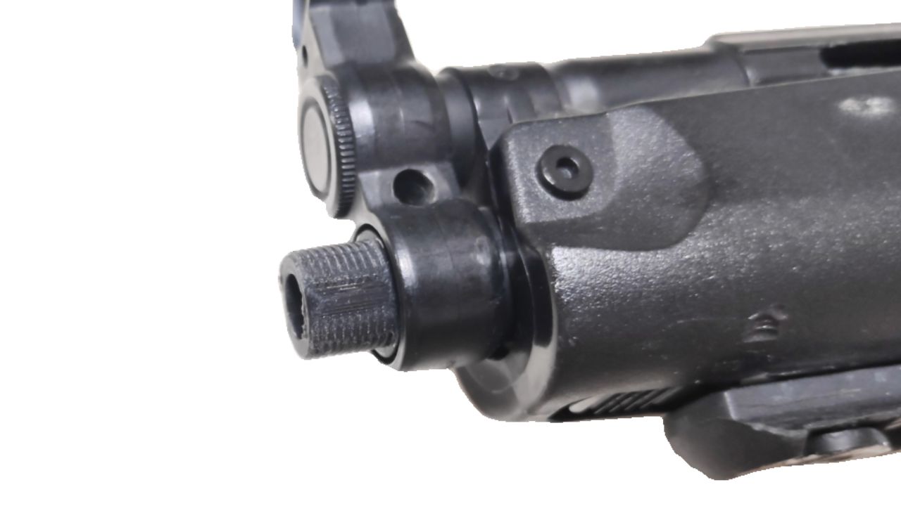 3Dプリント 10禁エアガン MP5boys用 14mm逆ネジアダプター