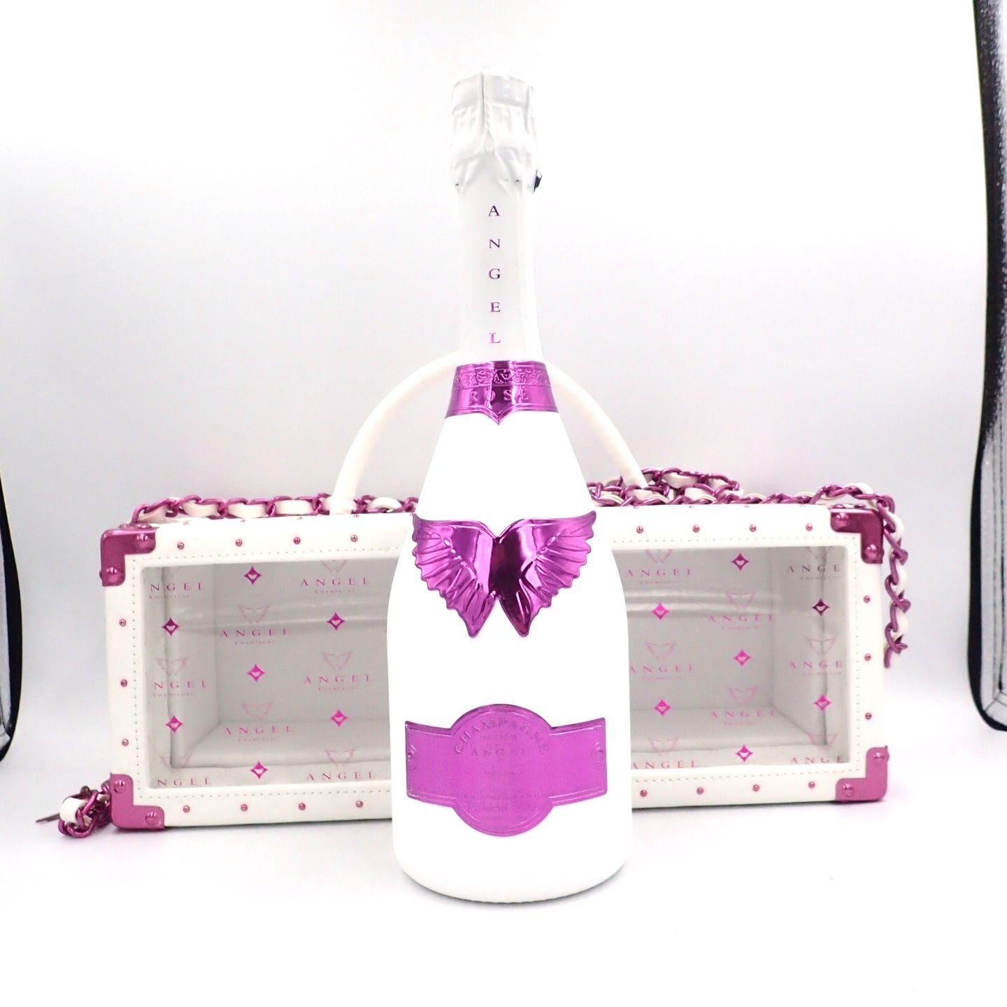 エンジェルドゥミセックブルー＆ピンク空瓶BOX2本セット