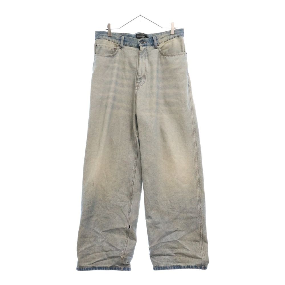 バレンシアガ  24SS  773758 TDW15 インサイドアウトバギーデニムパンツ メンズ S BALENCIAGA (バレンシアガ) 24SS Inside Out Baggy Pants インサイド
