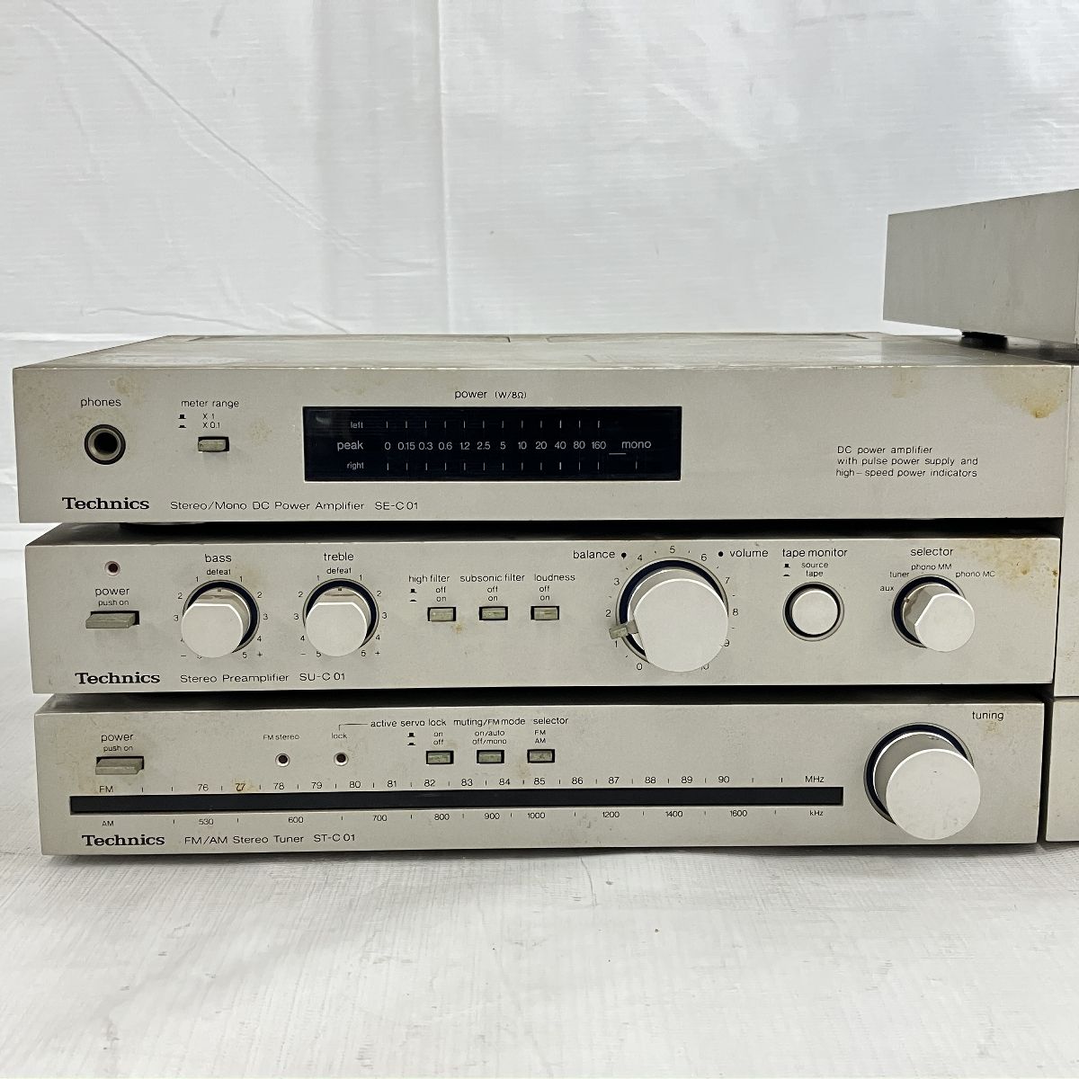 ジャンク Technics SE-C01 ST-C01 SU-C01 SH-C-02 RS-M03 システムセット N9167607 - メルカリ