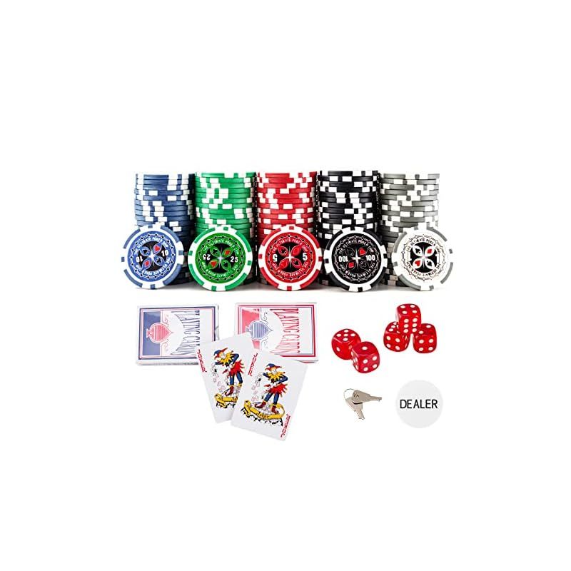 BestBuy ポーカーセット チップセット チップ 200枚 ポーカー