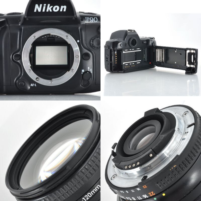  ニコン Nikon F 90 AF NIKKOR 24 120 mm 3 5 6 D レンズ J 202 一眼レフカメラ(フィルム) フィルムカメラ