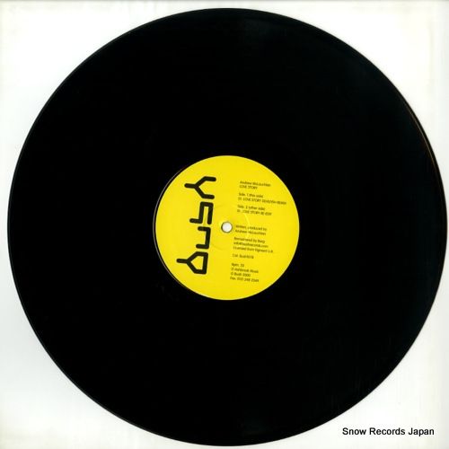 レコード】アンドリュー・マクロークラン love story BUSH1078