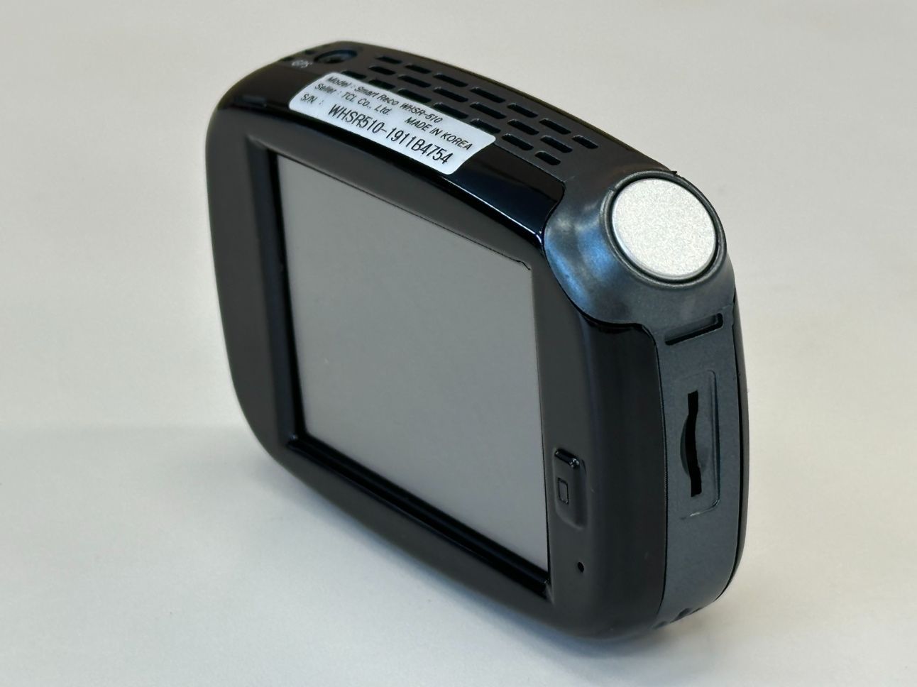 美品 動作確認済み スマートレコ 前後2カメラドライブレコーダー WHSR