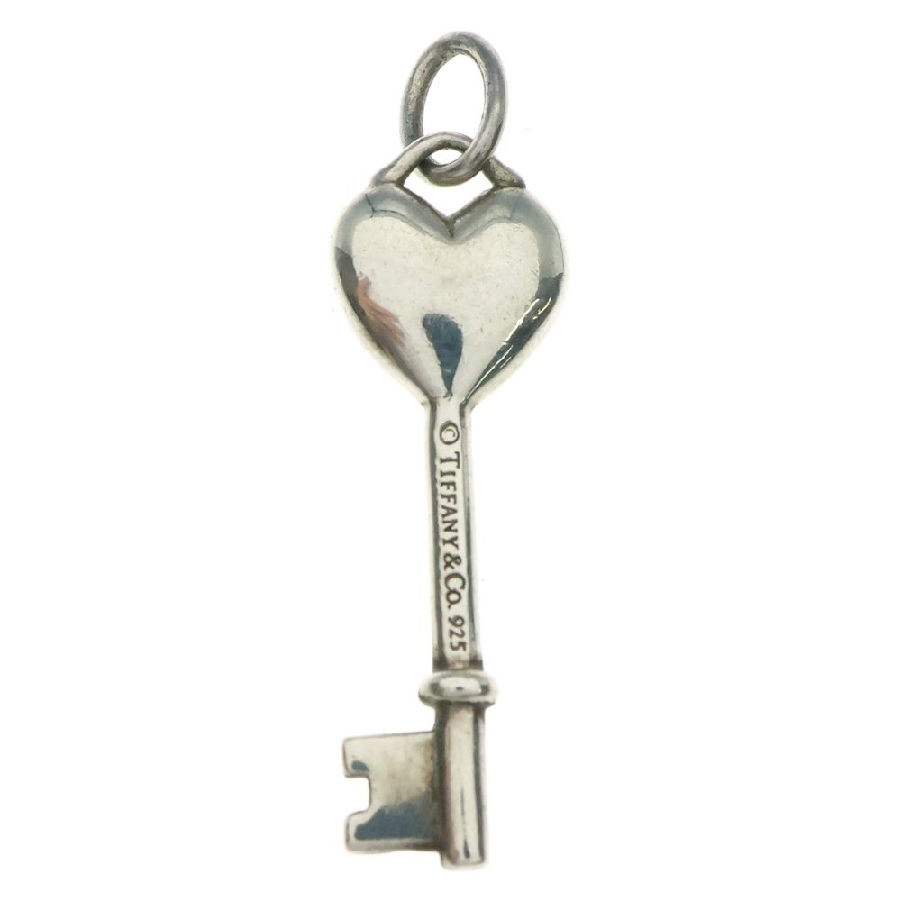 TIFFANY - Co. ティファニー ハートキー チェーンネックレス シルバー ブルー