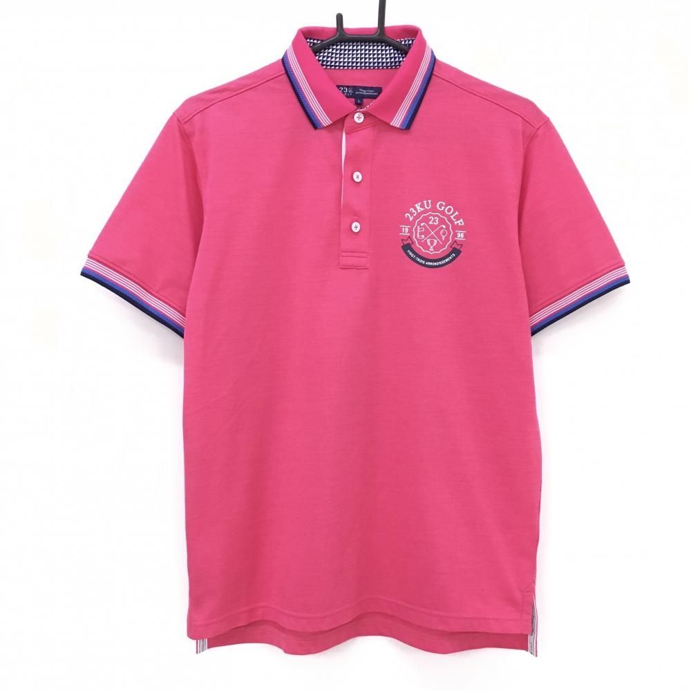 23 区　GOLF パープル 半袖ポロシャツ　LLサイズ　新品 楽天市場】ポロシャツ 半袖（カラーパープル）（ゴルフ