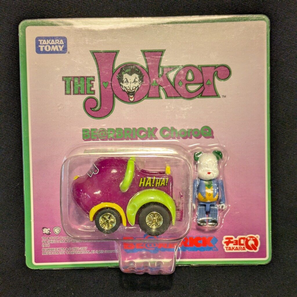 MEDICOM TOY - MEDICOM TOY メディコムトイ BE@RBRICK×JOKER チョロQ ベアブリック ジョーカー ミニカー フィギュア おもちゃ マルチ MEDICOM TOY メディコムトイ BE@RBRICK×JOKER チョロQ ベア