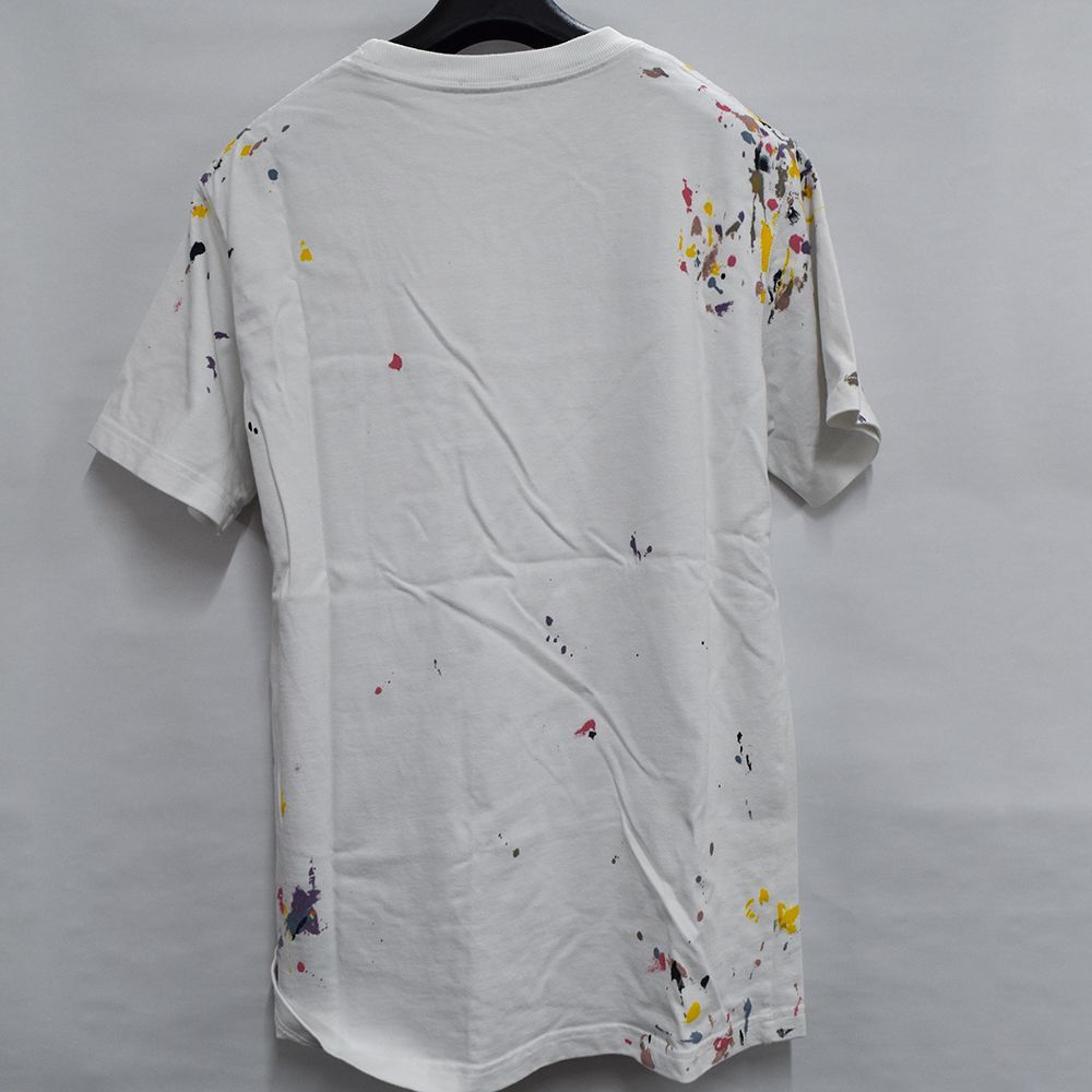 ディオール DIOR 21SS ペイントプリントロゴ刺繍 Sサイズ Tシャツ 