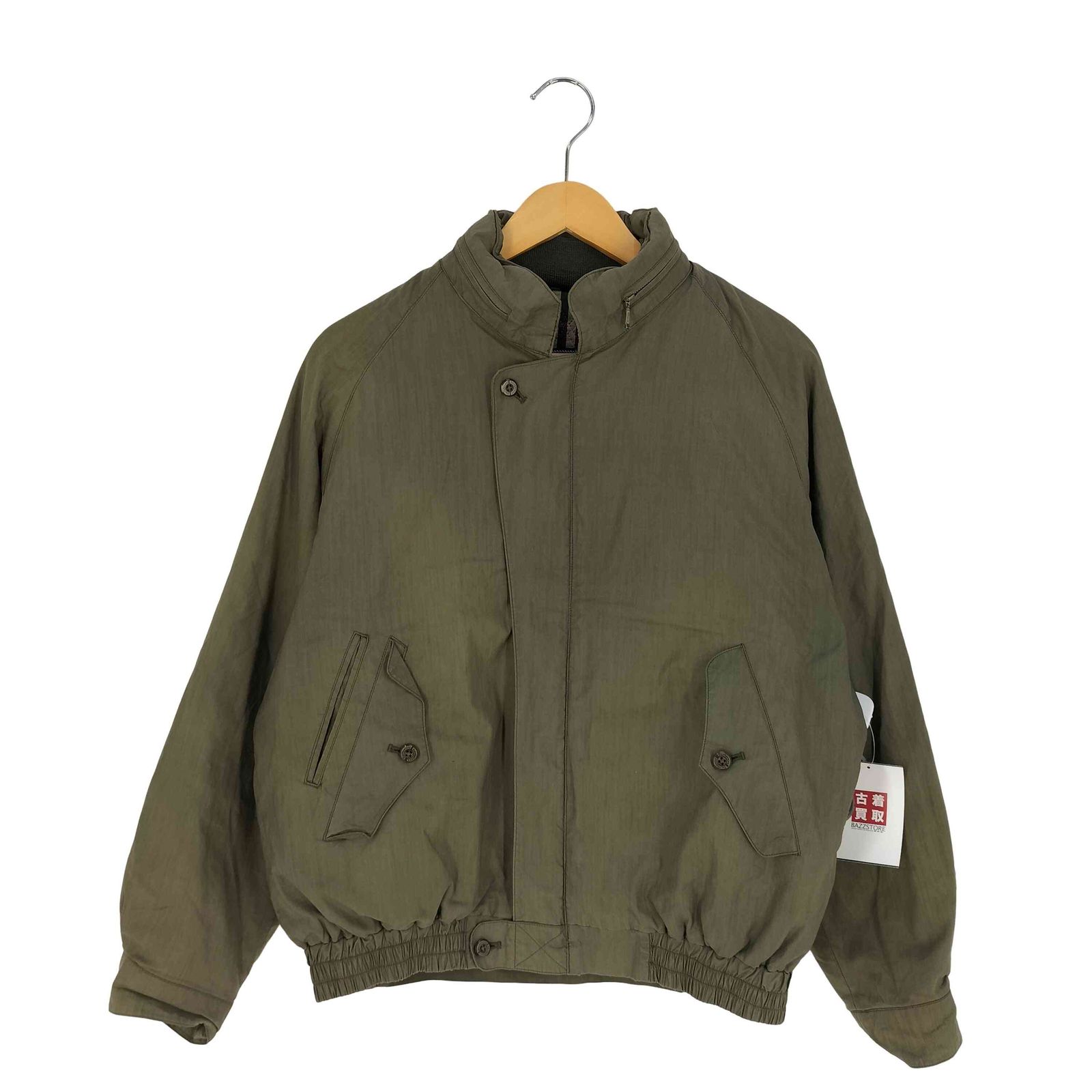 バーバリー 裏地ノヴァチェックボンバーブルゾン L BURBERRY LONDON