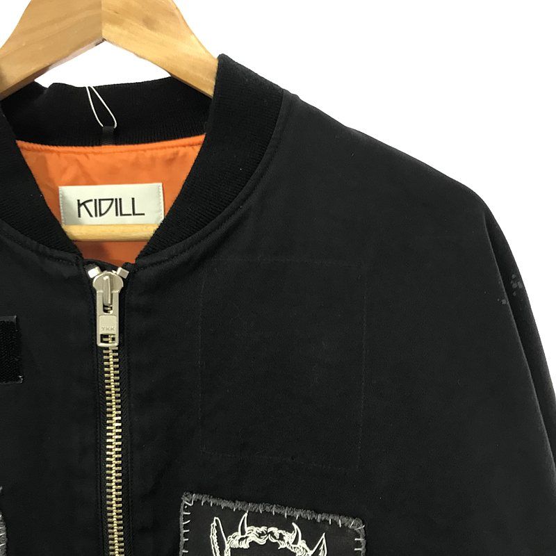 kidill キディル Patch MA-1 Jacket ブラック KIDILL（キディル） MA1