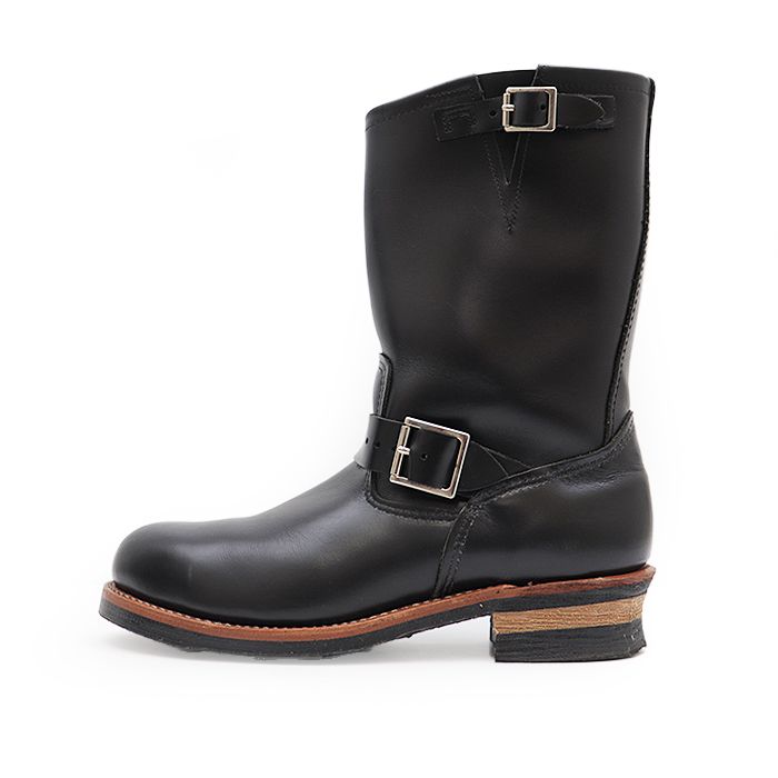 レッドウィング ENGINEER BOOTS エンジニア ブーツ メンズ サイズ USA10.5D レザー ブラック 黒 アメリカ製 RED WING 2268