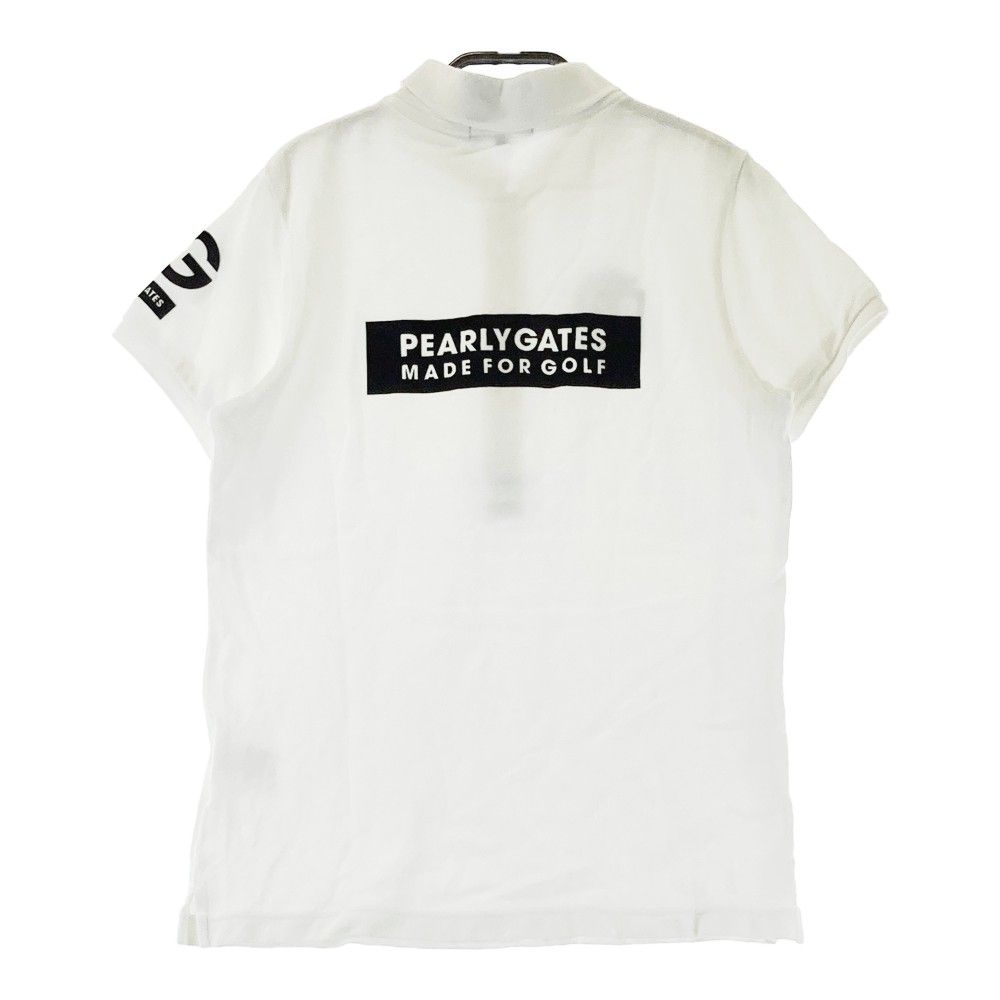 サイズ：0 PEARLY GATES パーリーゲイツ 半袖ポロシャツ ホワイト系