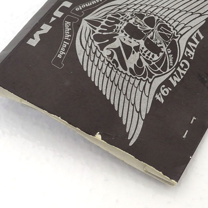 B'z LIVE GYM'94 The 9th Bluesピンバッジ B'z LIVE GYM 1994 RUN 93