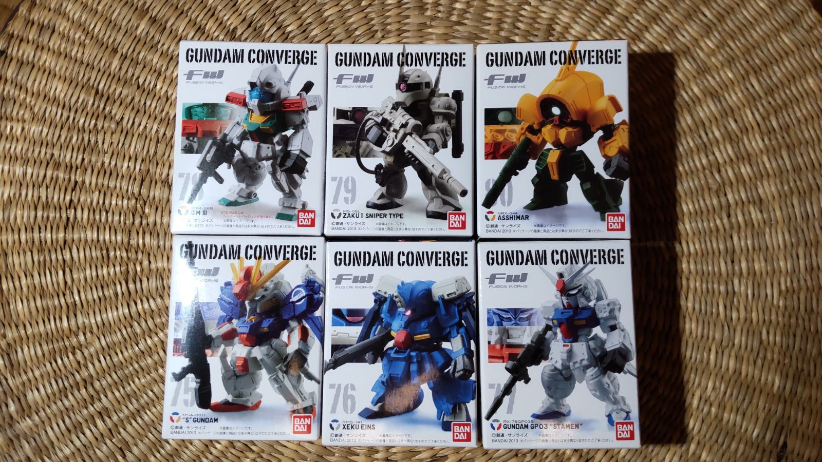 FW ガンダム コンバージ 6体セット - メルカリ