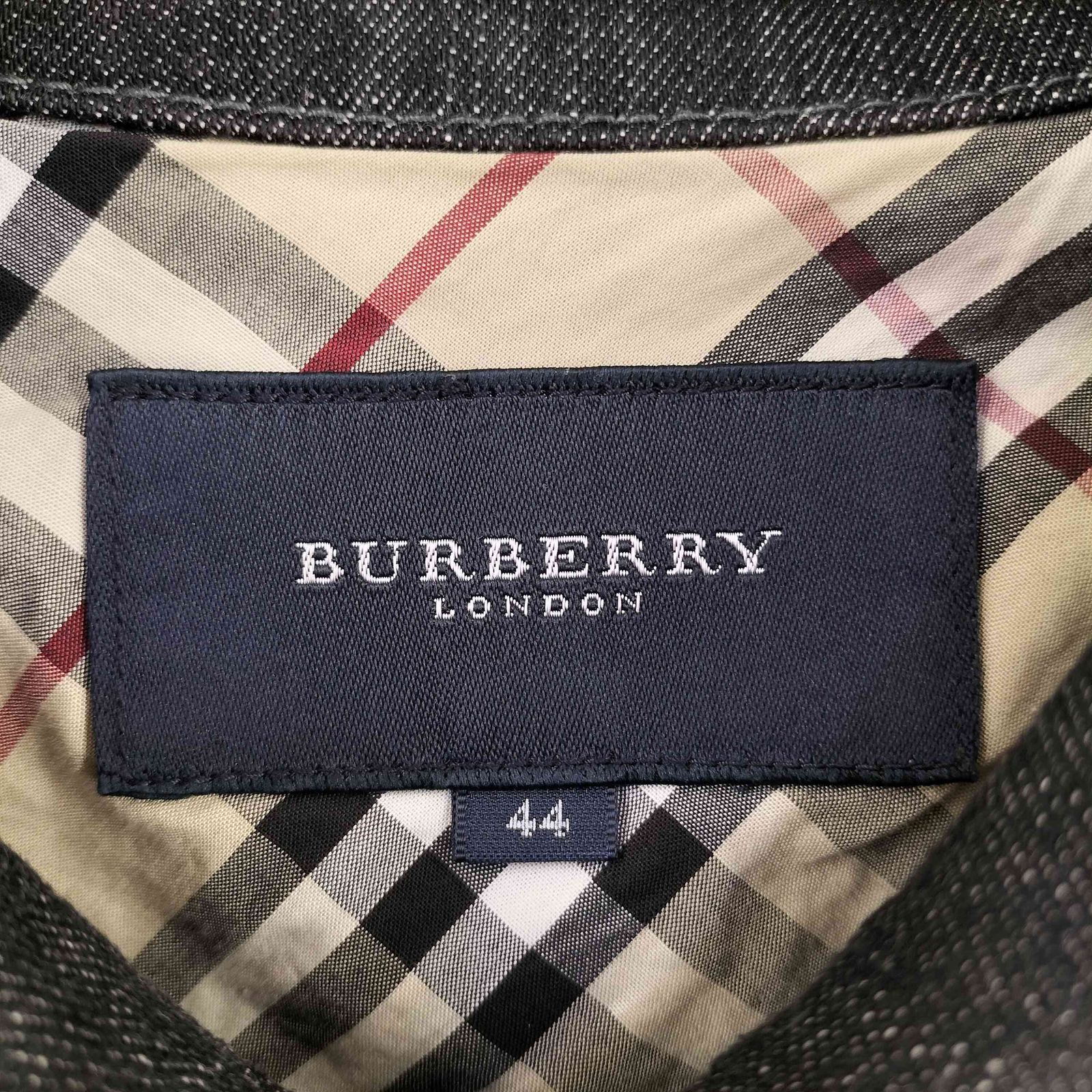 バーバリーロンドン BURBERRY LONDON 裏地ノバチェック チンスト