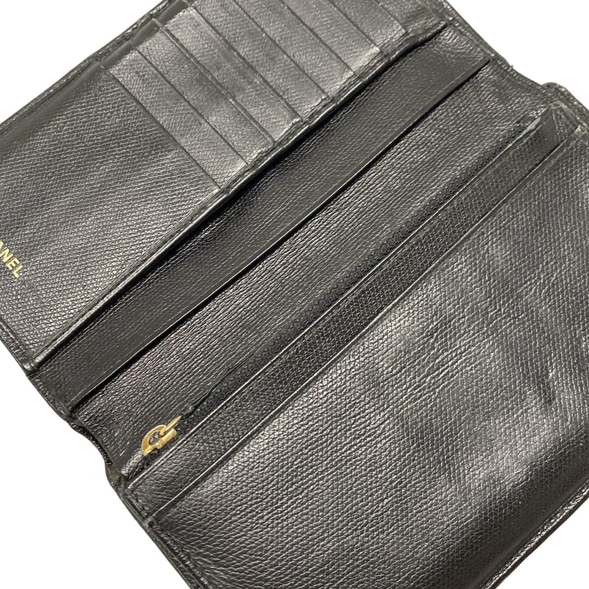 CHANEL シャネル ココボタン　レザー　ブラック　長財布　レディース 楽天市場】CHANEL(シャネル) 長財布 ココボタン 黒 ブラック