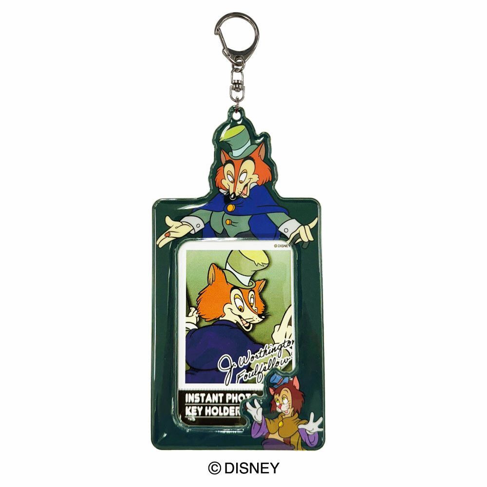 ディズニー インスタントフォトキーホルダー ピノキオ ファウル