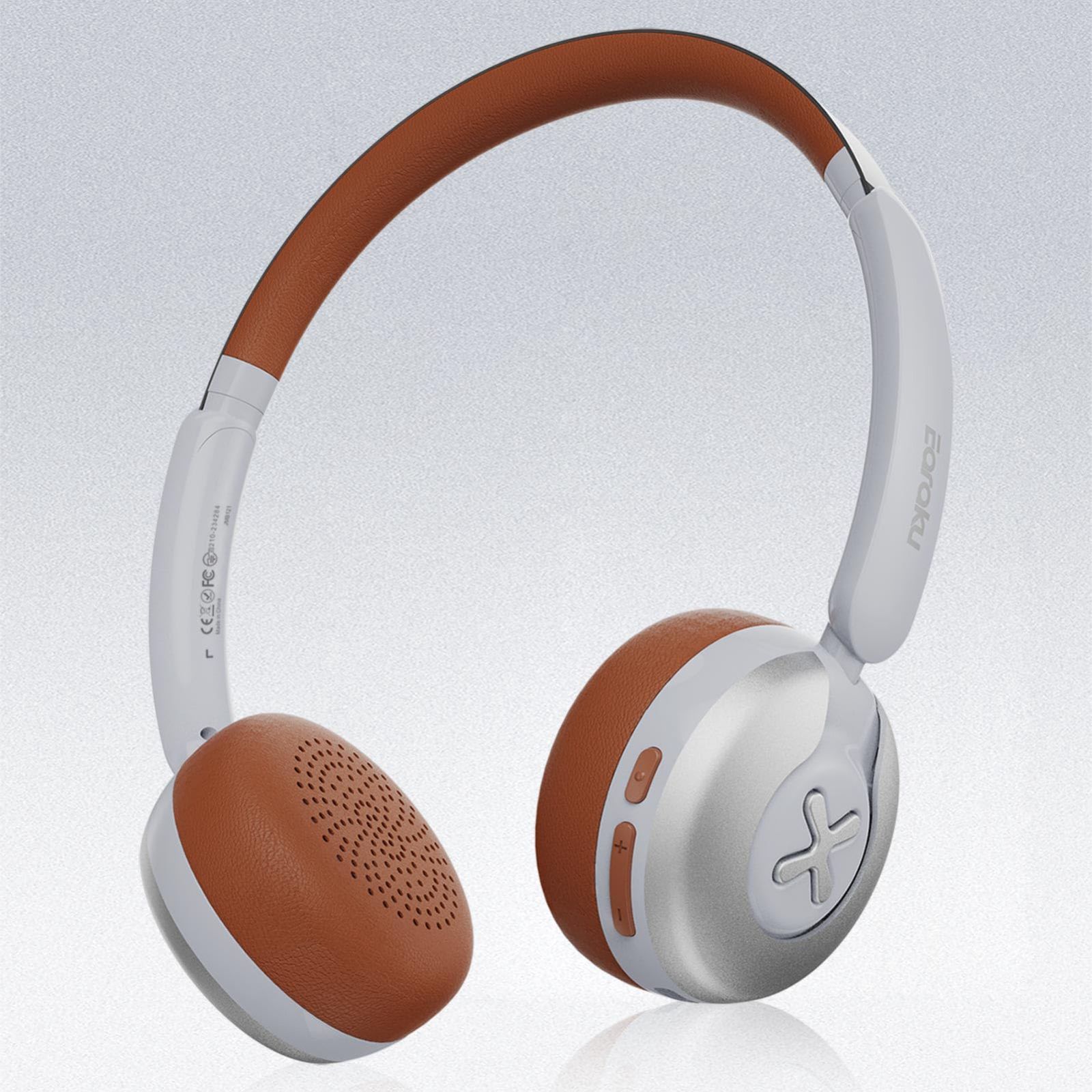 Earaku イアラク ワイヤレスヘッドホン 音質クリア 軽量スタイルのイヤーカフ型 Soundquick J131 空間オーディオ|ノイズキャンセリング ヘッドホン Bluetooth5.4 オーバーイヤーヘッドホン 2台同時接続可 ヘッドフォン マ