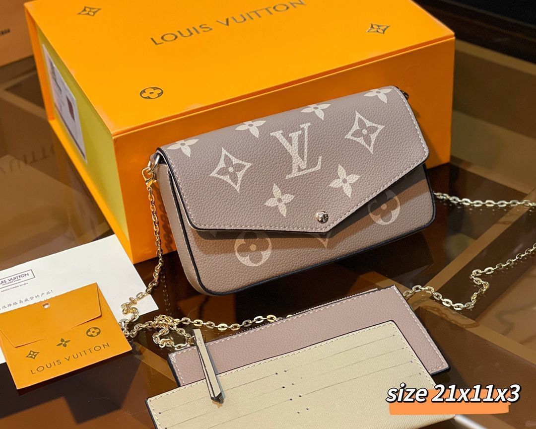 極美品 LOUIS VUITTON ルイヴィトン ショルダーバッグ ハンドバッグ  財布  3点セット