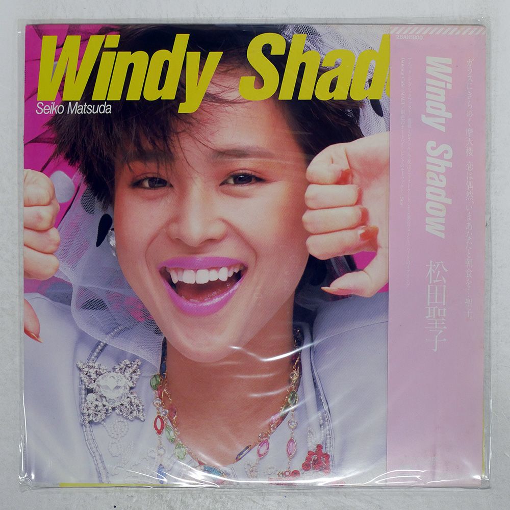 帯付き 国内盤 松田聖子/WINDY SHADOW/CBS/SONY 28AH1800 LP