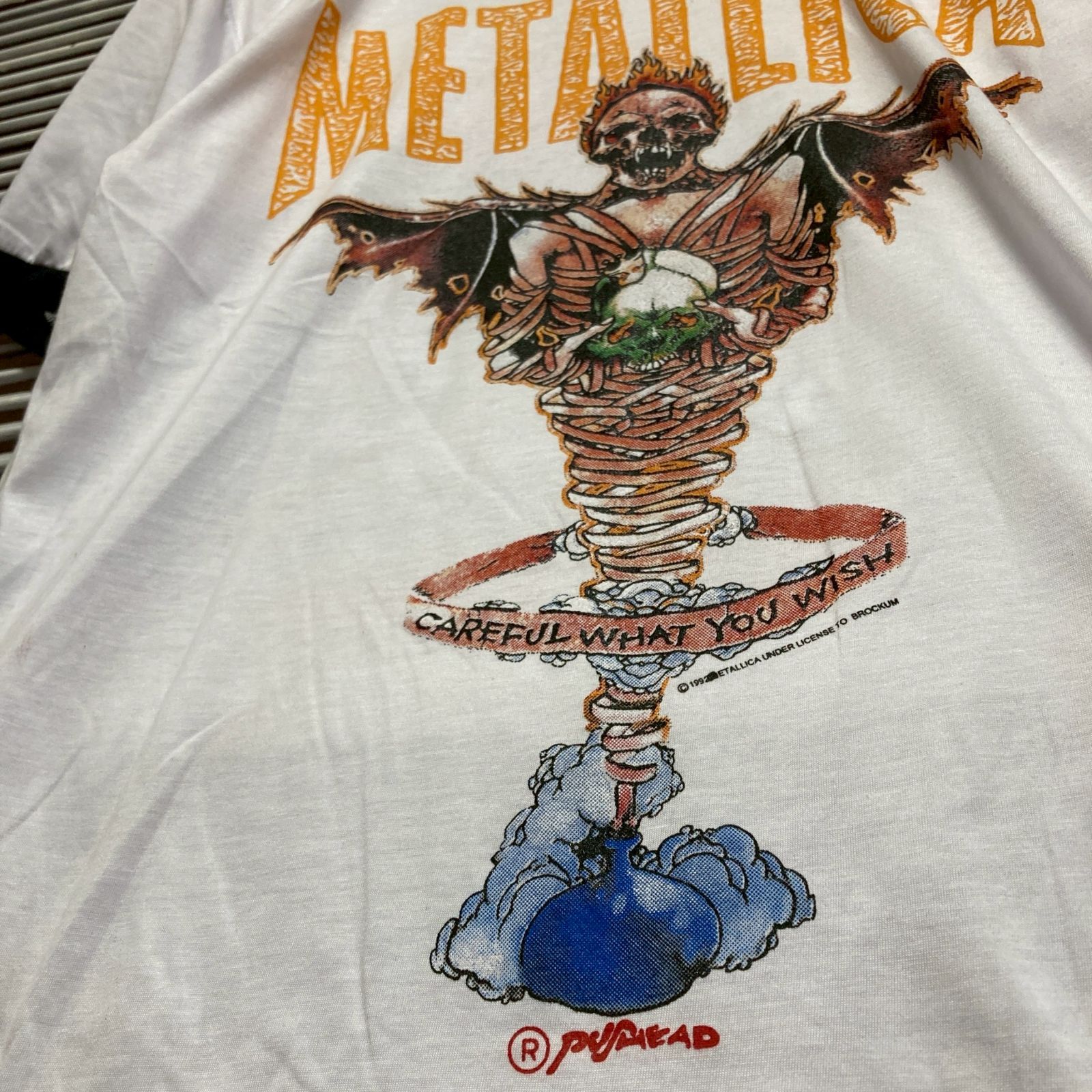 80'sミリタリースカルデザインTシャツ Mサイズ 90s USA製 SCD SURF WEAR スカル 骸骨 サーフィン Tシャツ