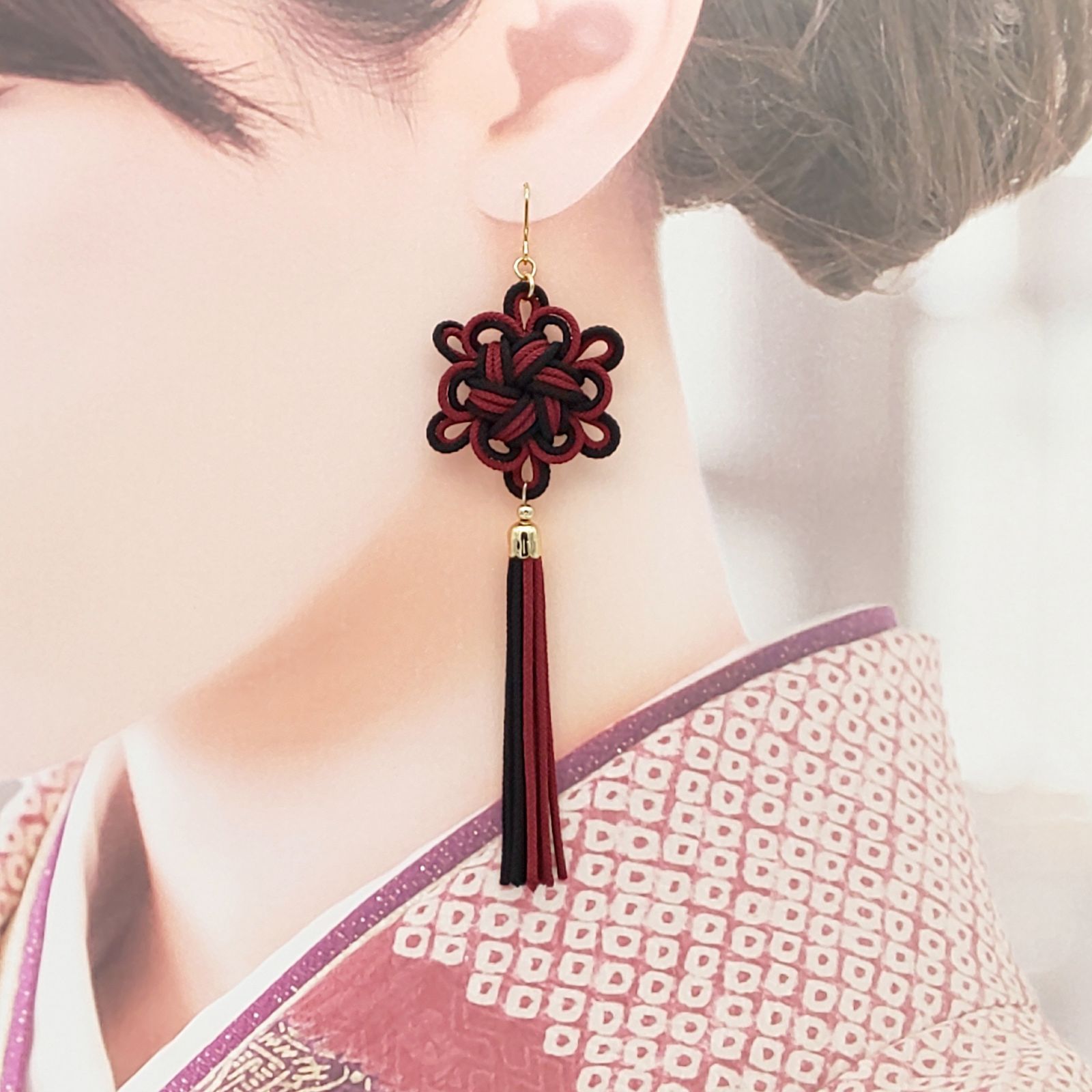 1187】タッセルピアス•イヤリング