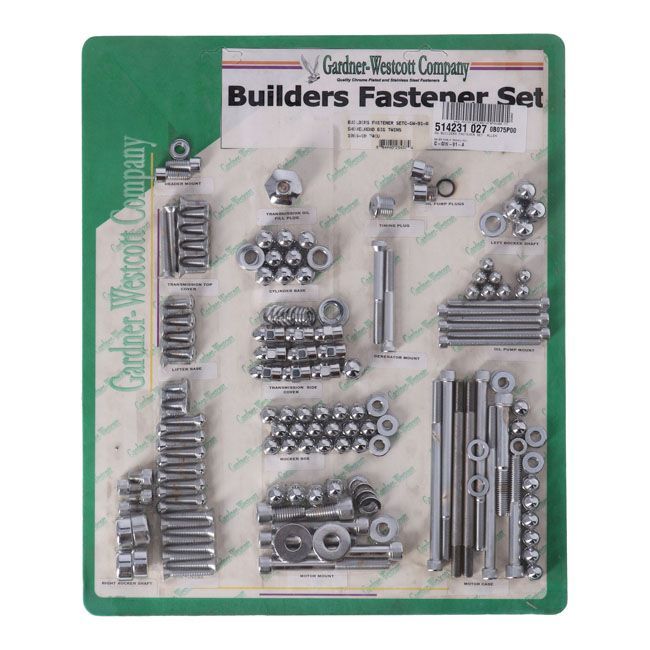 GARDNER-WESTCOTT Builders fastener set allen | 514231