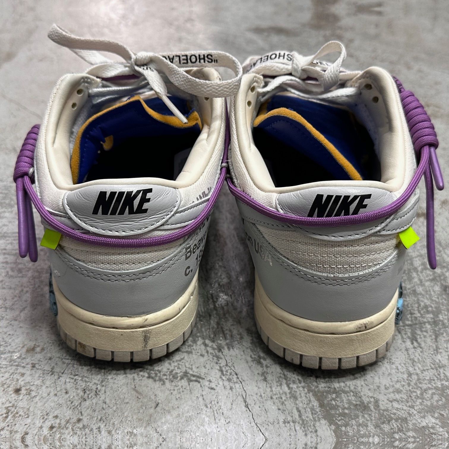 国内正規 Off-White Nike Dunk Low 1 OF 50 48 コラボ ダンク 国内正規 Off-White Nike Dunk Low 1 OF 50 48 コラボ ダンク