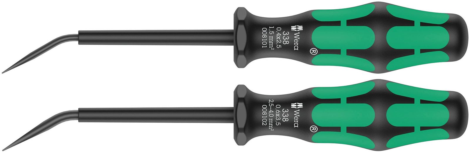 Wera ヴェラ 05008100001 | 338|2 端子ブロック用引き抜き工具 スプリングケージ 2点