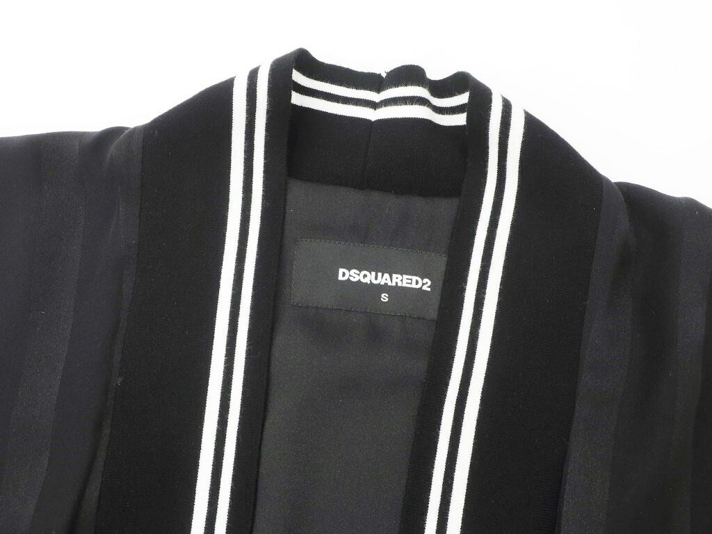 新品】ディースクエアード DSQUARED2 シルクレーヨン キモノスリーブ