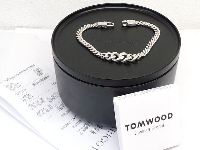 3F 美品 TOM WOOD(トムウッド) □ Dean ブレスレット 7インチ
