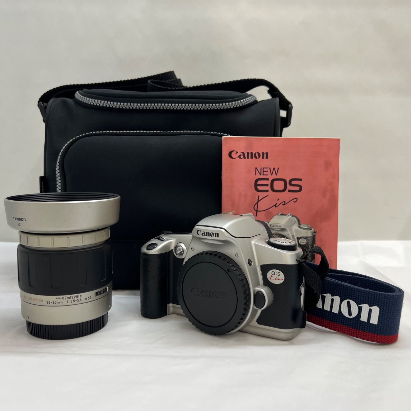 00904】 Canon EOS Kiss キャノン レンズセット TAMRON AF 28