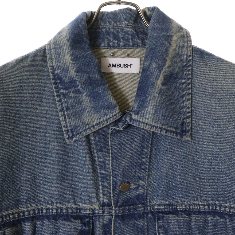 【新品・未使用】AMBUSH アンブッシュ デニムジャケット AMBUSH アンブッシュ デニムジャケット カバーオール - メルカリ