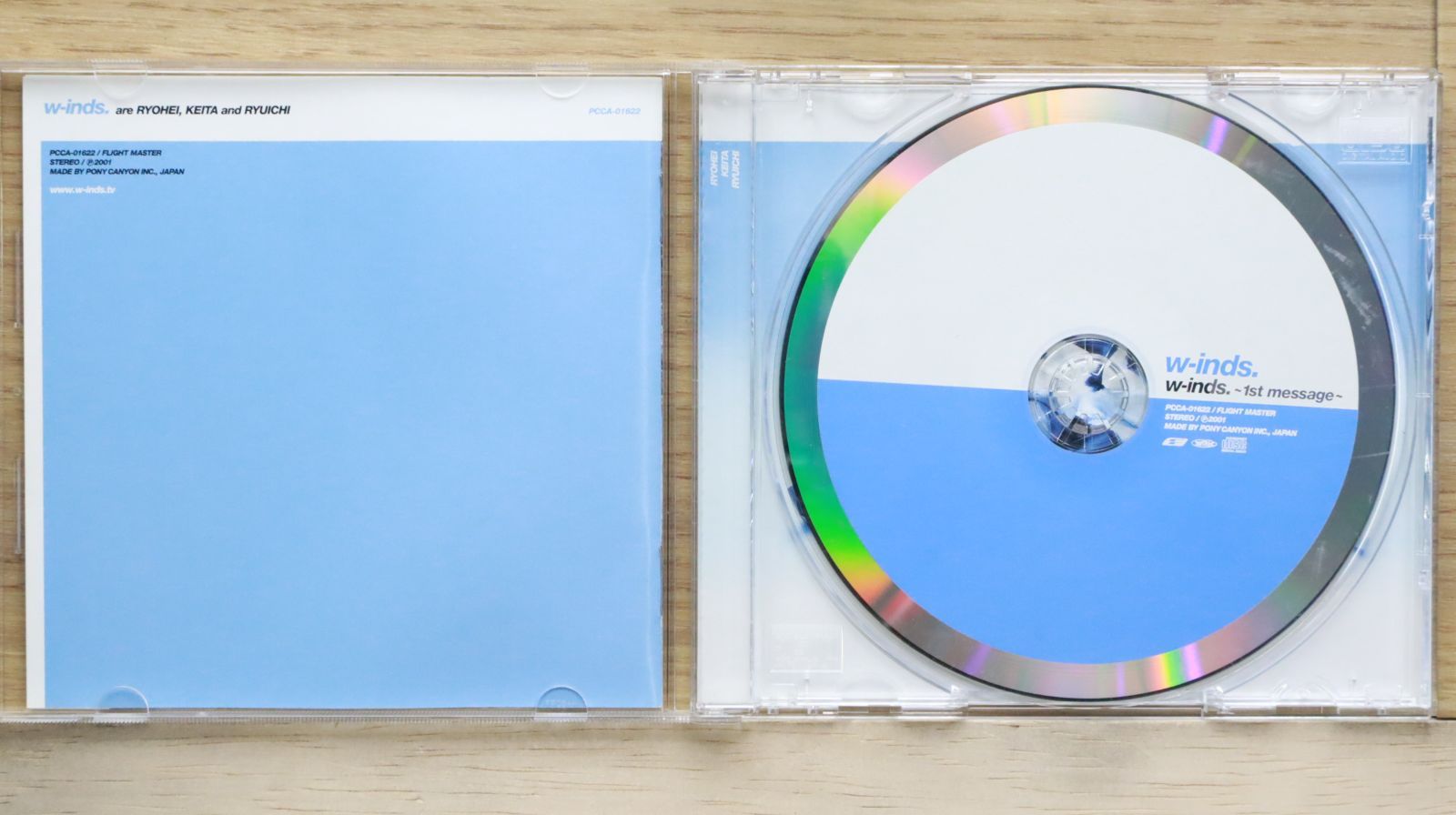 国内盤CD☆ウインズ/w-inds.□ w-inds. ～1st message