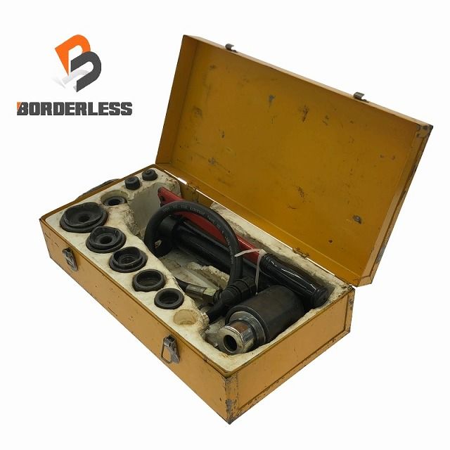 HYDRAULIC HOLE DIGGER 手動油圧パンチャー SYK-8D ノックアウトパンチャー 109156