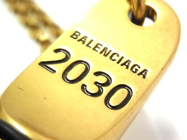 □極美品□ BALENCIAGA バレンシアガ ホテル ネックレス ペンダント