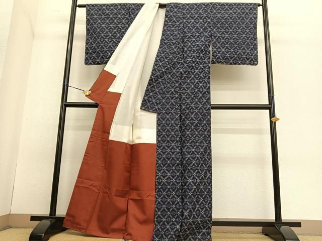 平和屋着物○本場琉球絣 紬 正絹 逸品 未使用 BAAT6725hv - メルカリ