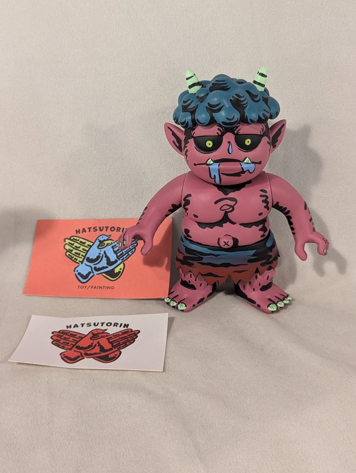 TANUKIII HOUSE ONI HATSUTORIN CUSTOM 5off SOFUBI ART BASE
