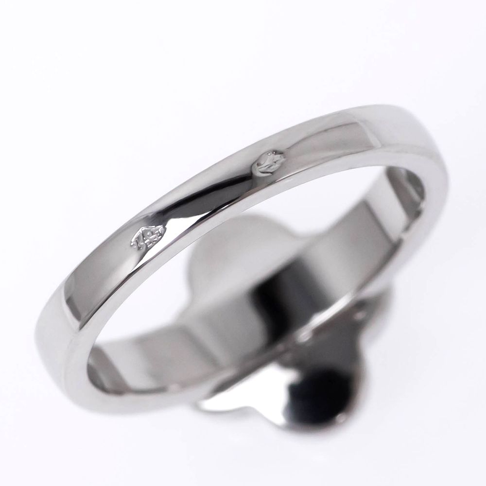 名東】ヴァンクリーフ＆アーペル ピュアアルハンブラ リング 49号