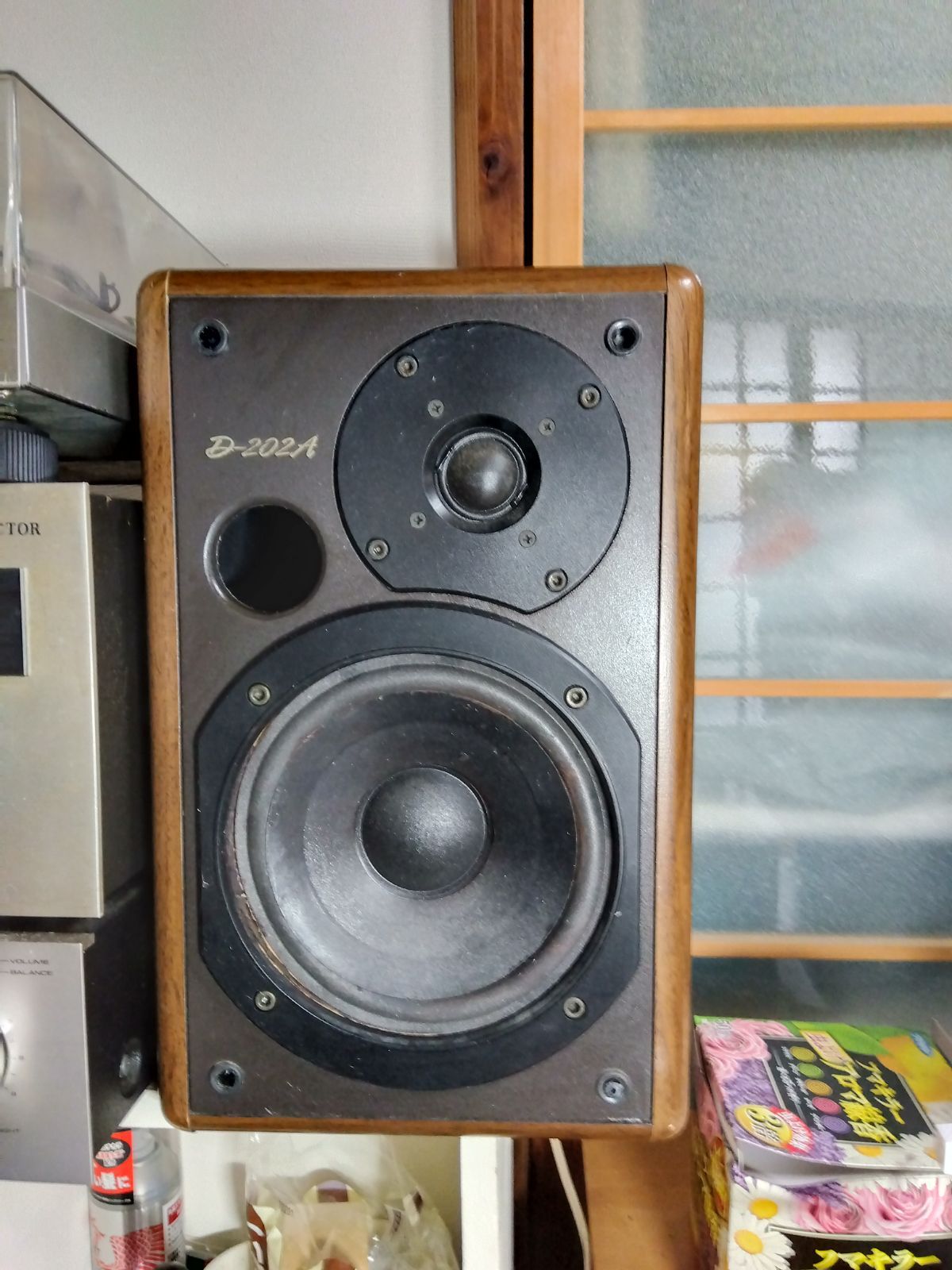 美品、ウーファーエッジ交換済】ONKYO D-102AX LTD スピーカー