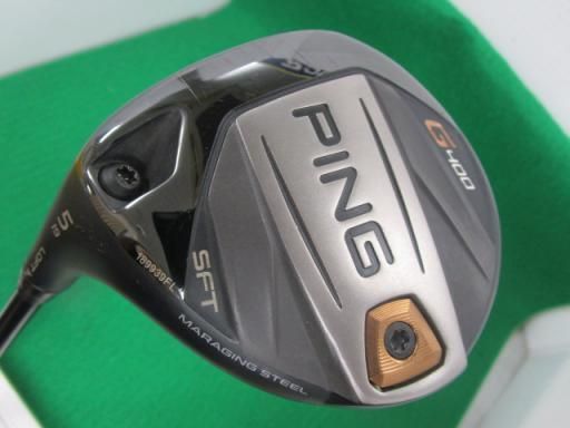 PING G400 SFT フェアウェイウッド 5W/19度❗️レフティ❗️ ピン G400 SFテック フェアウェイウッドの試打レビュー 口コミ